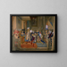 De maarschalk de Berwick ontvangt de Gulden Vlies - Jean-Auguste-Dominique Ingres — ingelijst kunstwerk aan de muur