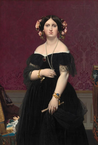 Jean Auguste Dominique Ingres - Madame Moitessier.webp