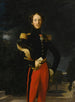portret van prins Ferdinand-Philippe, hertog van Orléans, voor de tuin van het kasteel van Saint-Cloud - Jean-Auguste-Dominique Ingres — weergave van het kunstwerk