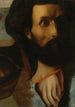 Esquisse de la tête et des mains de Saint Jean pour Jésus remet Saint Pierre les clefs du paradis - Jean-Auguste-Dominique Ingres — weergave van het kunstwerk