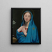 van het Aannamebeeld - Jean-Auguste-Dominique Ingres — ingelijst kunstwerk aan de muur