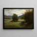 Landschap - Jean Baptiste Kindermans — ingelijst kunstwerk aan de muur