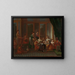 Banket van Turkse dames van stand - Jean-Baptiste Vanmour — ingelijst kunstwerk aan de muur