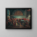 Diner in het paleis ter ere van een ambassadeur - Jean-Baptiste Vanmour — ingelijst kunstwerk aan de muur