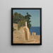Vue van Capri - Jean Benner — ingelijst kunstwerk aan de muur