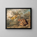 Eneüs en Dido die de storm ontvlucht - Jean-Bernard Restout — ingelijst kunstwerk aan de muur