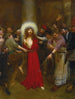 Christus gebonden aan de zuil - Jean Braud — weergave van het kunstwerk