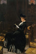 Vrouw in gebed - Jean Béraud — weergave van het kunstwerk