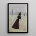 Jonge vrouw op de Concorde-plein - Jean Béraud — ingelijst kunstwerk aan de muur