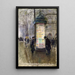 La colonne Morris - Jean Béraud — ingelijst kunstwerk aan de muur