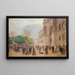 La Sortie du Salon au Palais de l'Industrie - Jean Béraud — ingelijst kunstwerk aan de muur