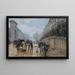 L'accident Porte Saint-Denis - Jean Béraud — ingelijst kunstwerk aan de muur