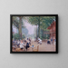 Het Chalet van de Fiets in het Bois de Boulogne - Jean Béraud — ingelijst kunstwerk aan de muur