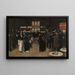 Le boulevard Montmartre la nuit devant le théâtre des Variétés - Jean Béraud — ingelijst kunstwerk aan de muur