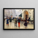 Het theater van het Vaudeville - Jean Béraud — ingelijst kunstwerk aan de muur