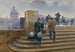 Modiste sur le Pont des Arts - Jean Béraud — weergave van het kunstwerk