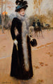 Parisienne au Bois - Jean Béraud — weergave van het kunstwerk