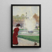Parisienne aan de rotonde van de Champs-Élysées - Jean Béraud — ingelijst kunstwerk aan de muur