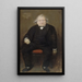Portret van Ernest Renan 1823-1892 filosoof - Jean Béraud — ingelijst kunstwerk aan de muur