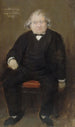 Portret van Ernest Renan 1823-1892 filosoof - Jean Béraud — weergave van het kunstwerk