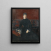 Portret van Reine Bourdais - Jean Béraud — ingelijst kunstwerk aan de muur
