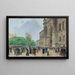 De openingsdag van de Salon - Jean Béraud — ingelijst kunstwerk aan de muur