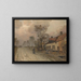 La Route Nationale à Samer - Jean-Charles Cazin — ingelijst kunstwerk aan de muur