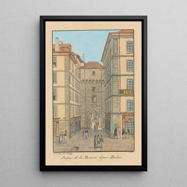 Jean Dubois - Passage de la Monnaie depuis Belair.webp