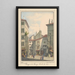 Passage de la Monnaie vue vanaf de Stad - Jean Dubois — ingelijst kunstwerk aan de muur