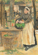 La Cuisinière au marché - Jean François Raffaëlli — weergave van het kunstwerk