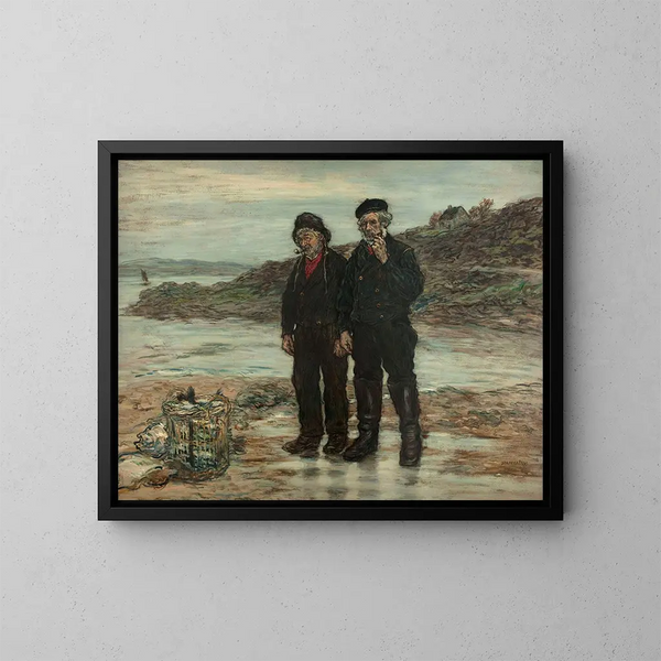 Vissers van Schotland - Jean François Raffaëlli — ingelijst kunstwerk aan de muur