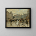 Rue des Princesses, Edinburgh - Jean François Raffaëlli — ingelijst kunstwerk aan de muur