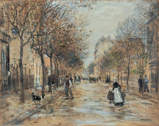 Jean Franois Raffalli - Street in Asnires.webp