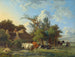 Landschap - Jean François Valois — weergave van het kunstwerk