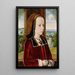 Marguerite d'Autriche - Jean Hey — ingelijst kunstwerk aan de muur