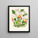 Cattleya kimballiana - Jean Jules Linden — ingelijst kunstwerk aan de muur