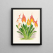 Masdevallia veitchiana - Jean Jules Linden | Schilderij — ingelijst kunstwerk aan de muur