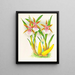 Miltonia blunti - Jean Jules Linden — ingelijst kunstwerk aan de muur