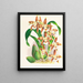 Odontoglossum luteopurpureum - Jean Jules Linden — ingelijst kunstwerk aan de muur
