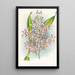 Odontoglossum odoratum var striatum - Jean Jules Linden — ingelijst kunstwerk aan de muur