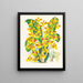 Sarcodes d'Oncidium - Jean Jules Linden — ingelijst kunstwerk aan de muur