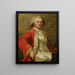 Self-portrait painting - Jean-Laurent Mosnier — framed artwork on a wall