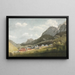 Landschap van de Grote Chartreuse - Jean Lubin Vauzelle — ingelijst kunstwerk aan de muur
