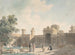 van het kasteelportaal van Anet gezien vanaf de binnenkant van de binnenplaats - Jean Lubin Vauzelle — weergave van het kunstwerk
