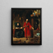 Catherine de Médicis et l'alchimiste Cosimo Ruggieri - Jean Lulvs — framed artwork on a wall