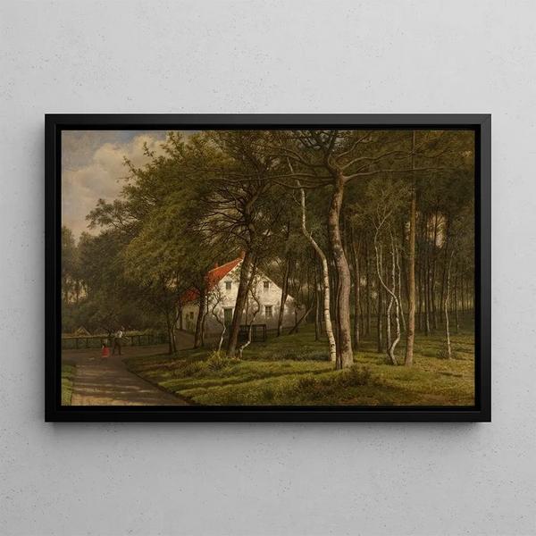 Jean Pierre Franois Lamorinire - A Forester Cottage in Putte.webp