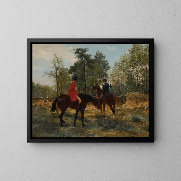 Tekeningomslag - Jean Richard Goubie — ingelijst kunstwerk aan de muur