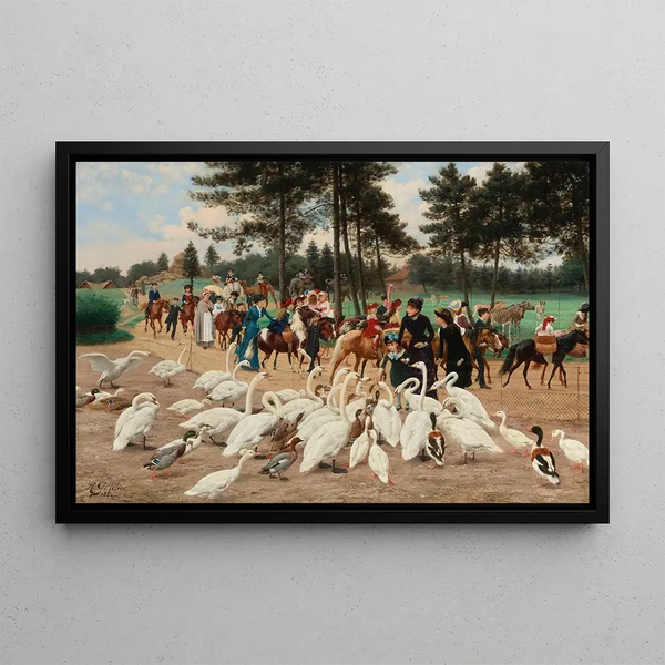Jean Richard Goubie - LaprsMidi Du Dimanche Au Jardin Dacclimatation.webp