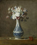 Een bloemenvaas - Jean Siméon Chardin — weergave van het kunstwerk
