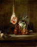 Natuurstudie met lamsbout - Jean Siméon Chardin — weergave van het kunstwerk